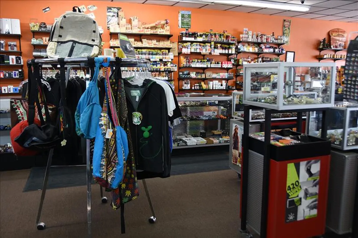 Inside the Holy Smokes Green Bay — Velp Ave store