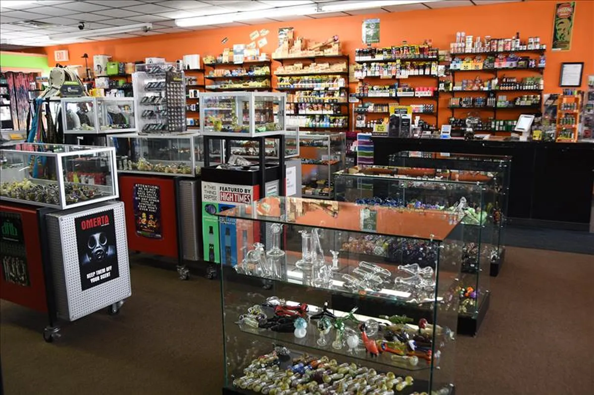 Inside the Holy Smokes Green Bay — Velp Ave store