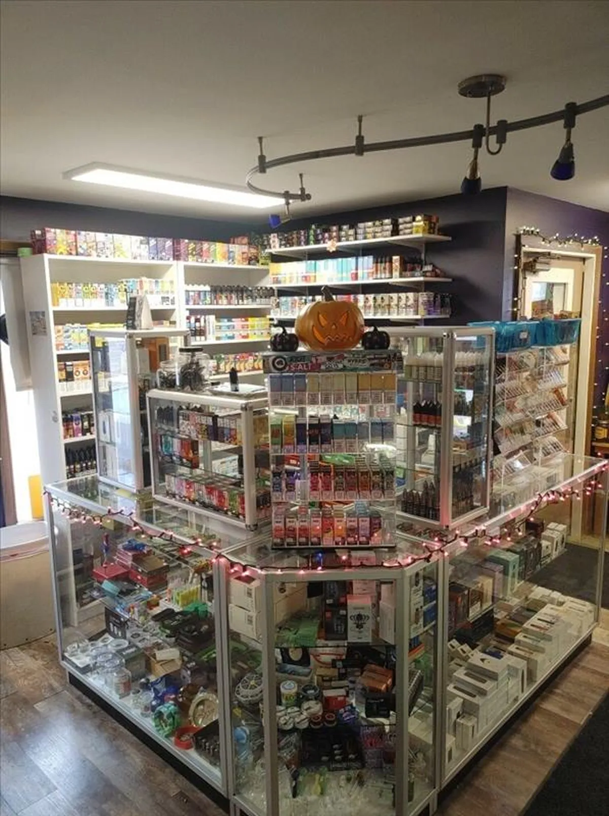 Inside the Holy Smokes Menominee, MI store