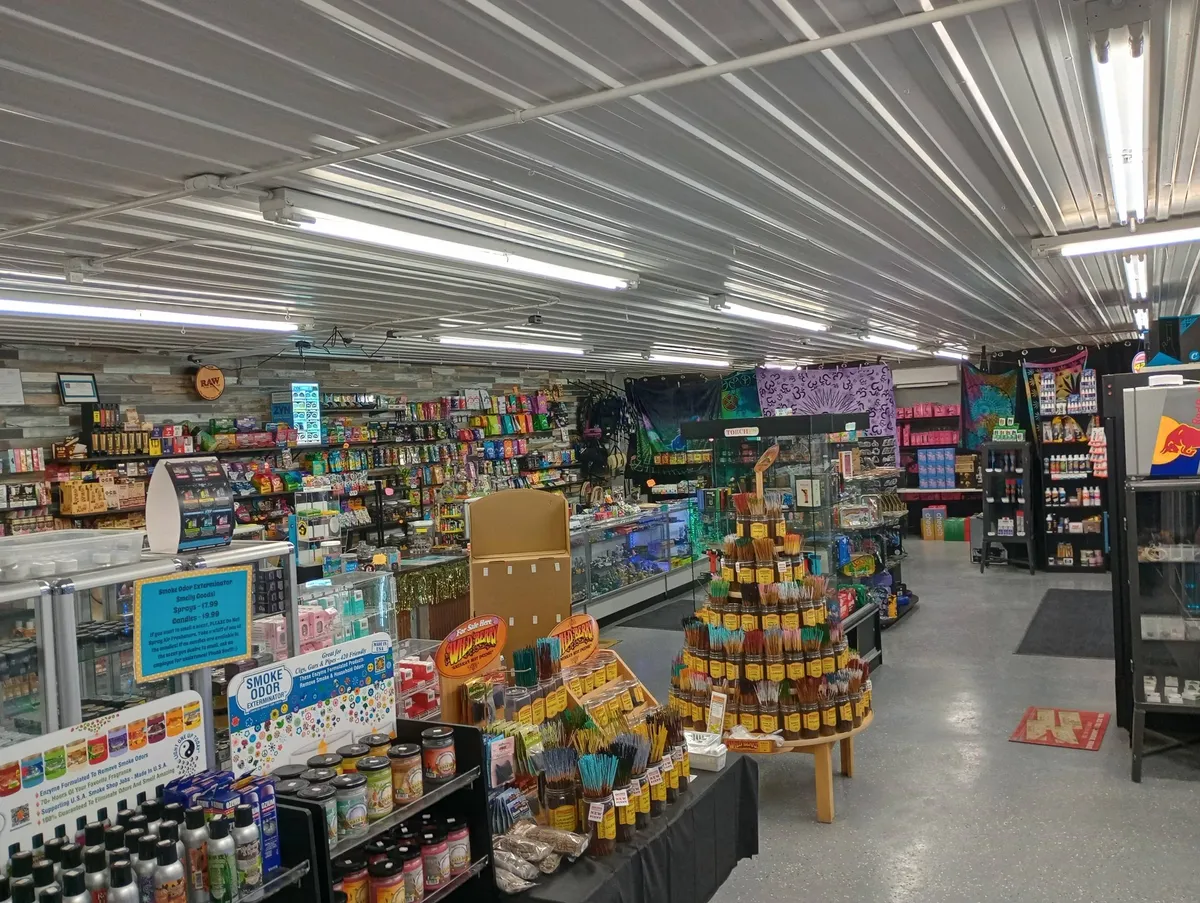 Inside the Holy Smokes Peshtigo store